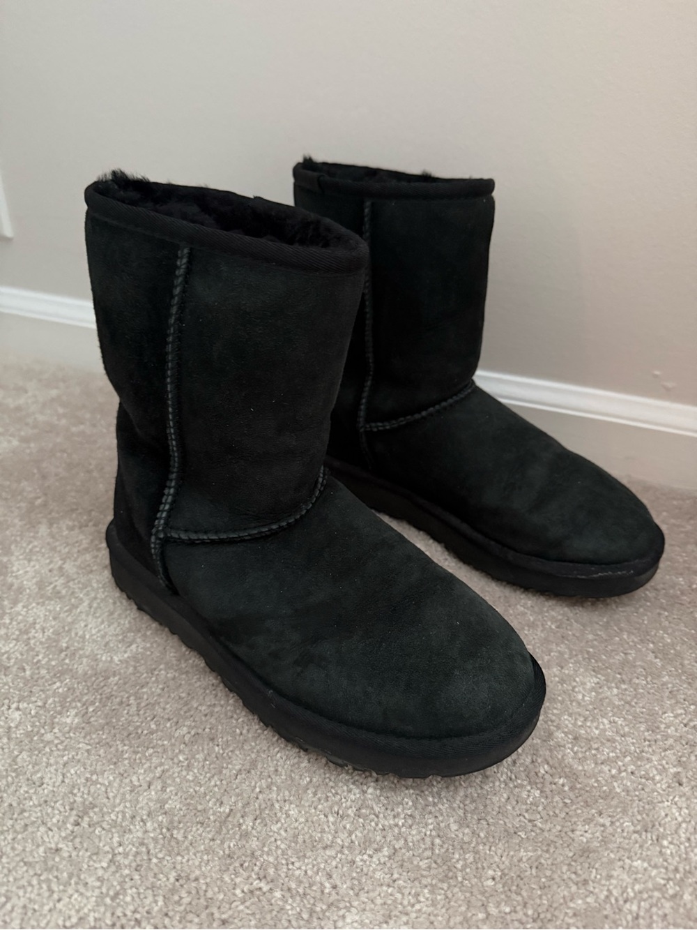 Ugg Black Winter Boots
